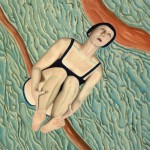 'Le saut', huile sur toile, 80 cm x 80 cm, 2010