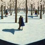 'The path', huile sur toile, 113 cm x 73 cm, 2010, collection particulière